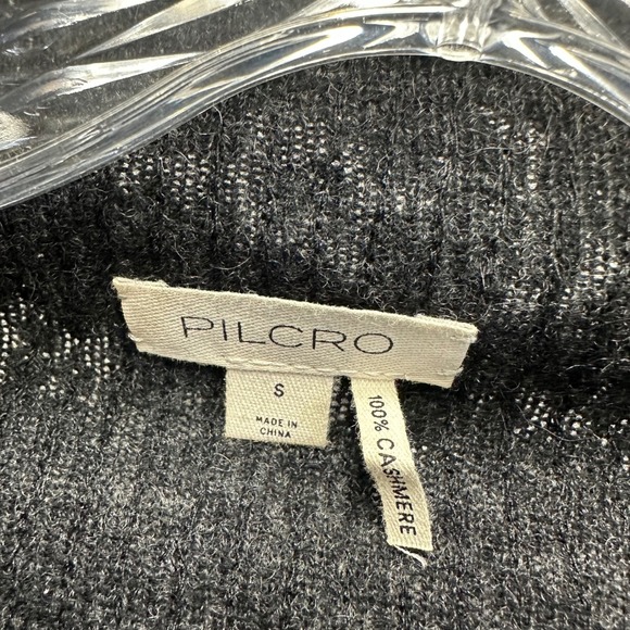 Anthropologie Pilcro Alani sequined cashmere mock-neck sweater Size Small - Picture 2 of 12